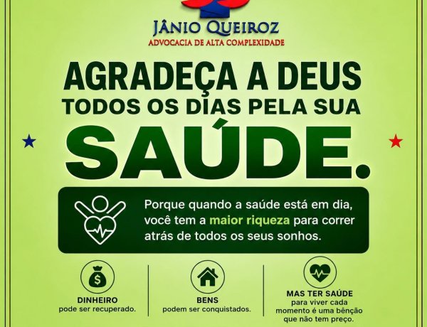 Todos os dias, antes de qualquer preocupação, faça uma oração de gratidão.