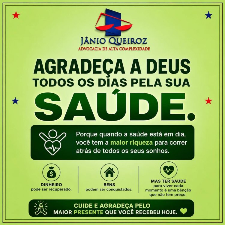 Todos os dias, antes de qualquer preocupação, faça uma oração de gratidão.