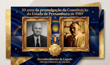 Em 2009, Alepe e TCE homenagearam Constituintes de 1989; Luiz Epaminondas Filho foi um os contemplados